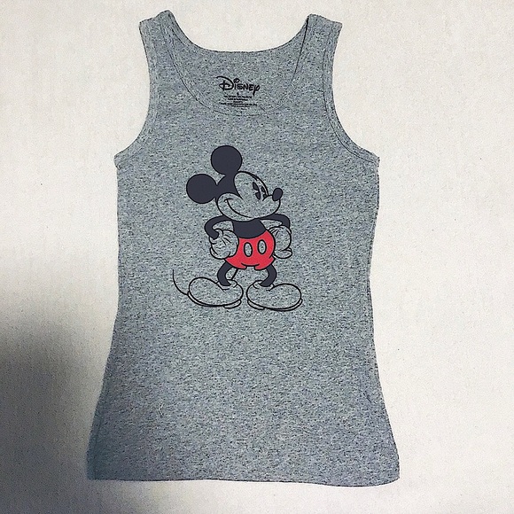Disney Mickey Mouse Graphic Print Knit Tank Top Size S/ NWOT - Picture 1 of 12